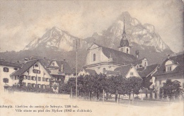 SZ11   --  SCHWYZ  ---  CHEF - LIEU DU CANTON DE SCHWYTZ, 7398 HAB.  --  1904   + PORTO MARKE - Schwytz