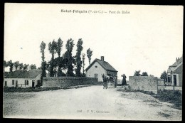 Cpa Du 62 Saint Folquin  Pont Du Halot  ....  Audruicq Saint Omer    PZ6 - Audruicq