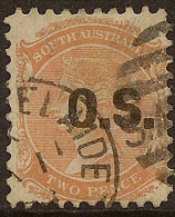 SOUTH AUSTRALIA 1876 2d O S SG O43g4 U #GQ221 - Gebruikt