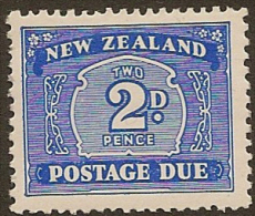 NZ 1939 2d Postage Due SG D46 HM #HF214 - Strafport