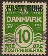 DENMARK 1919 10o Parcel Post SG P209 U #HL221 - Pacchi Postali