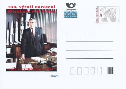 Czech Rep. / Postal Stat. (Pre2012/16) Wernher Von Braun (1912-1977) German And American Aerospace Engineer - Cartes Postales