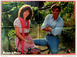 Musik Poster  -  Bonnie & Pierre  -  Rückseite :  Gruppe Europe   -  Von Bravo Ca. 1982 - Plakate & Poster