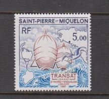 St Pierre & Miquelon 1987 Transat Yacht Race Single MNH - Ongebruikt
