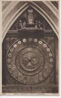 CP WELLS, LIGTHFOOT´S CLOCK AT CATHEDRAL - Wells