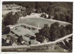 CPSM CHATEAUNEUF (Eure Et Loir) - Le Club Sportif, Le Stade, La Piscine : Vue Aérienne - Châteauneuf