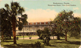 Manavista Hotel - View From Garden - Bradentown, Florida - Bradenton