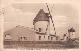 ¤¤  -   352   -  ILE-de-NOIRMOUTIER   -  Les 4 Moulins à Vent De La GUERINIERE   -  ¤¤ - Ile De Noirmoutier