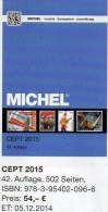 CEPT Michel Briefmarken Katalog 2015 Neu 54€ + JG-Tabelle EUROPA Vorläufer EG NATO EFTA KSZE Symphatie 978-3-95402-096-6 - German