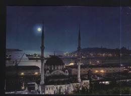 Turkey-on Moonlight- Mosque Mosquee - Unused,perfect Shape - Islam