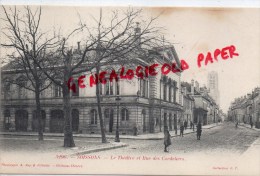 02 - SOISSONS -  LE THEATRE ET RUE DES CORDELIERS - Soissons