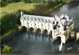 CHENONCEAUX VUE AERIENNE DU CHATEAU - Chenonceaux