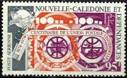 NEW CALEDONIA CENTENAIRE DE L'UNION POSTALE SET OF 1 95 FRANCS MUH 1974 SG554 READ DESCRIPTION !! - Ongebruikt