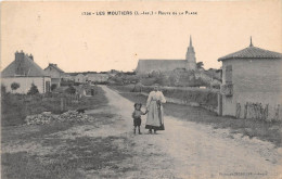 ¤¤  -  1736  -    LES MOUTIERS-en-RETZ   -  Route De La Plage      -  ¤¤ - Les Moutiers-en-Retz