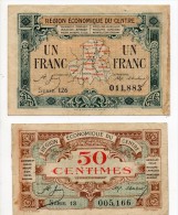 Region Du Centr - Brioude,riom,thiers Clermonf ,moulins,aurillac Tulle, -1 Francet 50 Centimes - Chambre De Commerce