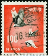 GIAPPONE, JAPAN, FAUNA, UCCELLI, BIRDS, 1968, FRANCOBOLLO USATO, Michel 1007A, Scott 888A - Oblitérés