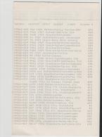 Schweden/  LITERATUR -  Erstflüge (first Flights) Liste Mit 256 Flügen 1915 - 1955, In US $ - Luftpost & Postgeschichte