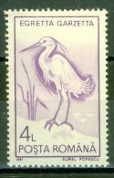 Aigrette Garzette - Echassier - ROUMANIE - Faune, Oiseau - N° 3927 ** - 1991 - Neufs