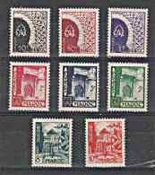 Maroc  1949    N° 277 à 284   Serie Compl. Neuf X X - Unused Stamps