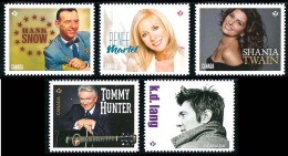 Canada (Scott No.2766i-70i - Artistes Country / Country Artists) [**] Set - Nuovi