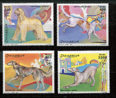 (cl 25 - P7) Somalie**  N° 866 à 869 (ref. Michel Au Dos) - Chiens - - Somalia (1960-...)