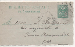 Nr.  1541 ,  Ganzsache Italien, Kartenbrief - Ganzsachen