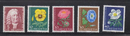 PJ  1958  N°  173 à 177   NEUFS**   CATALOGUE ZUMSTEIN - Unused Stamps