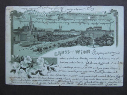 AK WIEN Litho 1901  // U6214 - Wien Mitte