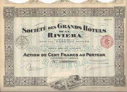 GRAND HOTEL DE LA RIVIERA - Tourism