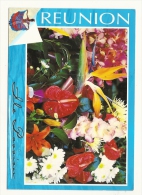 Cp, Fleurs De La Réunion, Voyagée 1995 - Otros & Sin Clasificación