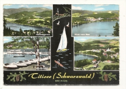 Cp, Allemagne, Titisee, Multi-Vues - Titisee-Neustadt