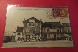 Delcampe - C P    Les Laumes  Hotel De La Gare A Lesprit - Venarey Les Laumes