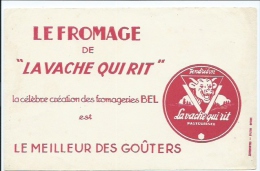 Buvard Le Fromage De La Vache Qui Rit - Zuivel