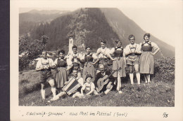 Austria PPC "Edelweiss-Gruppe" Aus Arzl Im Pitztal (Tyrol) Echte Real Photo Véritable (2 Scans) - Pitztal