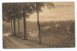 Carte Postale - HERBEUMONT - Route De Conques Et Pont Sur La Semois - CPA    // - Herbeumont