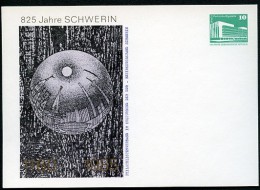 DDR PP18 C2/020 Privat-Postkarte 825 JAHRE SCHWERIN 1985  NGK 3,00 € - Private Postcards - Mint
