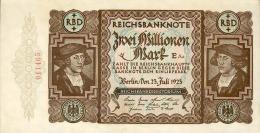 Deutschland, Germany - 2 Mio. Mark, Reichsbanknote, Ro. 89 A ,  ( Serie E/Aa ) UNC- ( I- ), 1923 ! - 2 Miljoen Mark