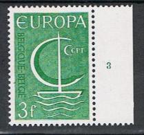 Belgie OCB 1389 (**) Met Plaatnummer 3. - 1961-1970