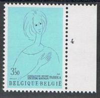 Belgie OCB 1546 (**) Met Plaatnummer 4. - 1961-1970