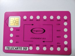 ORGANON USED CARD - Privat