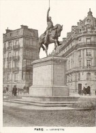 75. CP. Paris. Statue De Lafayette - Estatuas