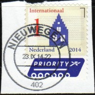 2014 Olanda - Posta Prioritaria Edifici - Gebraucht