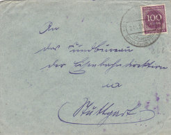 INFLA DR 268 A EF Auf Brief Mit Gelegenheitsstempel (Filbrandt Nr 101): Freudenstadt 24.5.1923 - Sonstige & Ohne Zuordnung