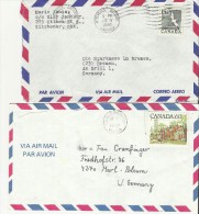 = KANADA CV*2 1960,1967 - Airmail