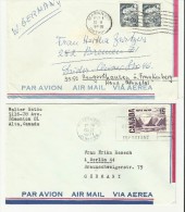 = KANADA CV*2 1971,1971 - Airmail