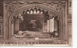 EXETER CATHEDRAL, BISHOP BRONESCOMBE´S TOMB - Exeter