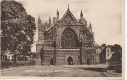 EXETER CATHEDRAL, West Front. N° 4045 A - Exeter