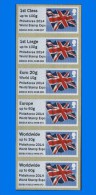 GB 2014-0052, Philakorea Union Flag Collectors Strip, Set (6V) MNH - Ungebraucht