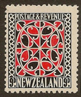 NZ 1935 9d Maori Panel SG 630 HM #IR32 - Nuovi