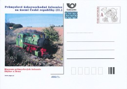 Czech Rep. / Postal Stat. (Pre2012/28) Industrial Narrow Gauge Railways (II.) Industrial Railway Museum (2) - Postcards